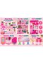 Kids Luxury Villa Dollhouse Playset with Furniture, Dolls & Accessories, Multi-Level DIY Dream House Building Set, Pretend Play Princess Mansion with Rooms, Interactive Role Play Toy for Girls & Kids - 2
