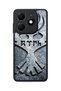 Spark 20 Compatible Printed, Matte Black, Soft Silicone, Protective, Shock Absorbing Cover, Case