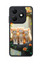 Spark 20 Compatible Printed, Matte Black, Soft Silicone, Protective, Shock Absorbing Cover, Case