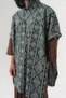Aztec Oversize Hooded Poncho Men's Sweatshirt - 3