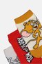 Toddlers Boy 3 Pairs Graphic Print Socks, Multicolor - 3