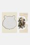 130 Pcs Wooden Unique Shapes Tiger Jigsaw Puzzle - 4