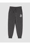 Ozmarka New Season Anthracite Printed Boys' Jogger Sweatpants