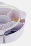 Airtight Container With 6 Removable Compartments, Lavender - 5