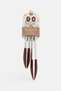 2 Pieces Silicone Tongs Set, Multicolor
