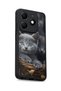 Spark 20 Compatible Printed, Matte Black, Soft Silicone, Protective, Shock Absorbing Cover, Case - 6
