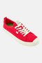Men OCA Low Lace Up Sneakers, Red