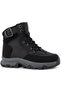 Rakerplus 9608-Sc Black Trekking 100% Genuine Leather and Fur Boys' Boots