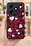 Spark 20 Compatible Printed, Matte Black, Soft Silicone, Protective, Shock Absorbing Cover, Case - 8