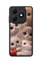 Spark 20 Compatible Printed, Matte Black, Soft Silicone, Protective, Shock Absorbing Cover, Case
