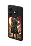 Tecno Spark 20 Compatible Printed, Matte Black, Soft Silicone, Protective, Shock-Absorbing Cover, Case - 5