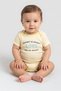 Toddlers Boy 5 Pack Embroidered Bodysuit, Multicolor