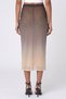 Women Textured Maxi Skirt, Multicolor - 4
