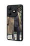 Tecno Spark 20 Compatible Printed, Matte Black, Soft Silicone, Protective, Shock-Absorbing Cover, Case - 3