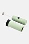 Stainless Steel Milk Frother With Cover, Sage Green - 3