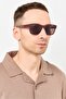Men L6029S Square Sunglasses, Brown - 2
