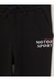 Özmarka New Season Black Boys' Jogger Sweatpants - 3