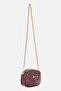 Women Brand Logo Cross Body Bag, Maroon - 3