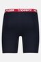 Men 4 Pcs Brand Logo Boxer Briefs, Navy - 3