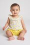 Toddlers Girl 2 Pcs Allover Print Dress With Shorts Set, Multicolor