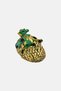 Willow Golden Dragon Egg Figurine, Multicolor