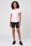 Women Regular Fit Short Sleeve Running Top, White - 2