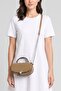 Women Solid Cross Body Bag, Brown - 2