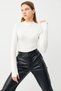 Bipantolon Women's Slim Fit Half Turtleneck Body - 6