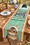 Angry Cats Patterned Runner / Tablecloth / Placemat - 3