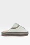 Women's Suede Textured Fur Inside, Embroidery Detailed, Soft Sole House Slippers Beige