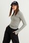 Bipantolon Women's Slim Fit Half Turtleneck Body - 2