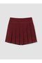 I Girls' Pleated Velvet Shorts Skirt from Freezen Store