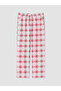 Checkered Embroidered Women's Pajama Bottoms for Style Enthusiasts from Uzg Store