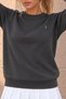 Women's Crew Neck Seasonal Smoked Sweatshirt - 6