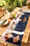 Coastal Abstract Girls Patterned Runner/Tablecloth/Placemat
