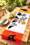 Saklanan Kediler Patterned Runner / Tablecloth / Placemat
