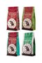 Light to Live Filter Coffee Set 4X250 g Total 1000 g Ground Medium Roast French Press