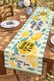 Lemon Drawings Patterned Runner / Tablecloth / Placemat - 3