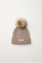 Women's Fur Pompom Beret - Wintimate