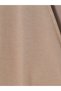 Brown Double-Breasted Collar Gathered Soft Touch Blouse - 7