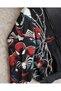 Black Spider-Man Character Design Unisex Hooded Zipper Cardigan - 2