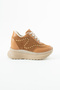 Mdln 954 Stone Detailed Hidden Heel Sports Shoes - 2