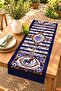Artistic Horse and Flowers Patterned Runner/Tablecloth/Placemat - 2