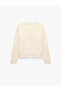 Long Sleeve Crew Neck Oversize Knitwear Sweater - 7