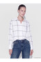 Lcw Everyday White Plaid Women's Lumberjack Shirt