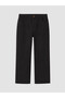 Alita City Lcw Petite Black Denim Straight Wideleg High Wide Leg Women's Jean Pants with a Difference - 3