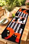 Cats Watching Patterned Runner / Tablecloth / Placemat