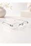 Bali Silver Oval Round Transparent Women Men Unisex Blue Block Blue Light Protection Screen Glasses Eyewear - 5
