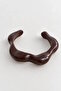 Coffee Color Bone Mica Bracelet - 2