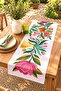 Special Floral Patterned Runner / Tablecloth / Placemat - 2